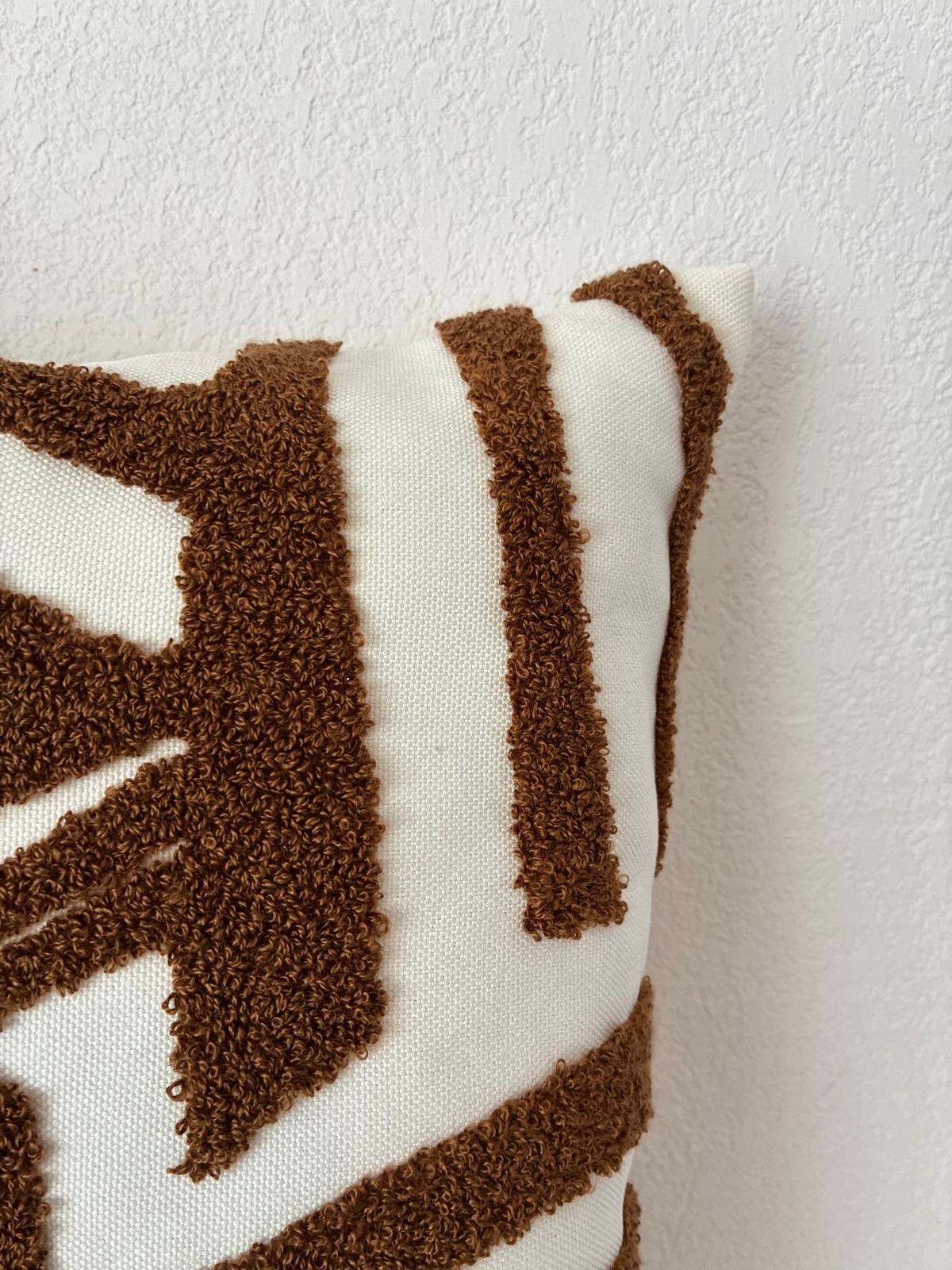 Housse de coussin - Cacao abstrait