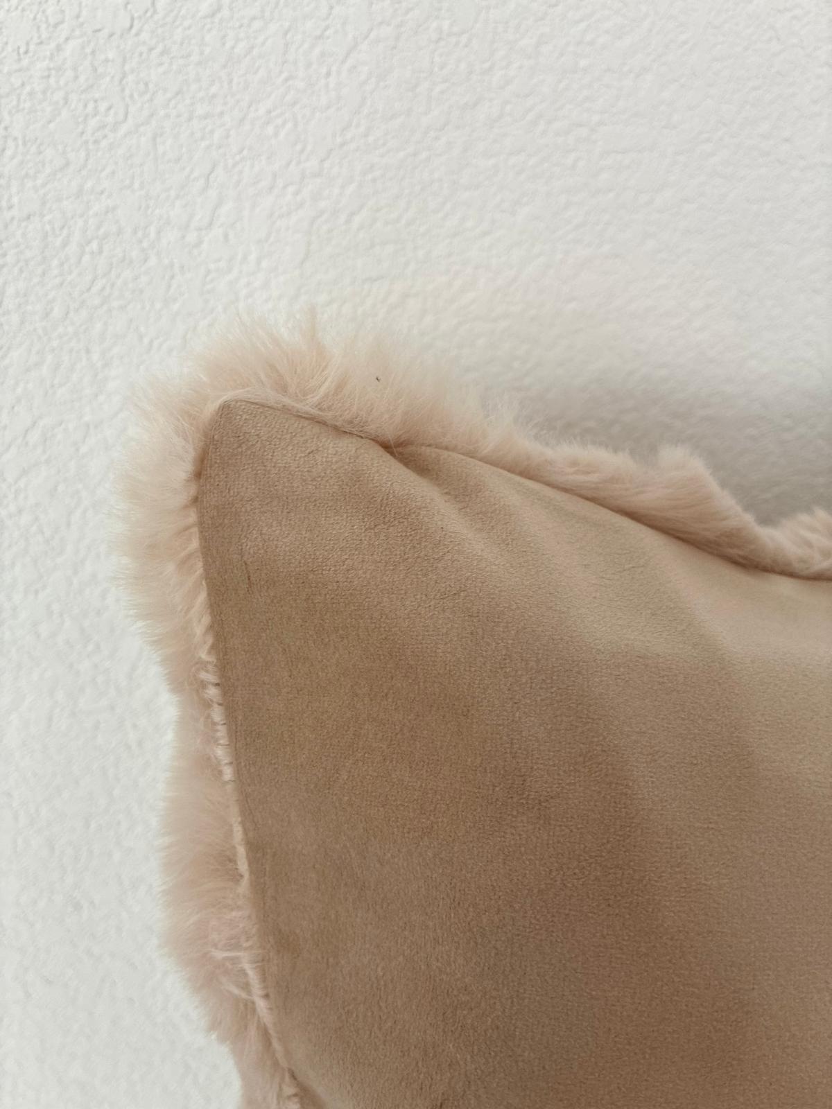 Housse de Coussin - Crème douceur