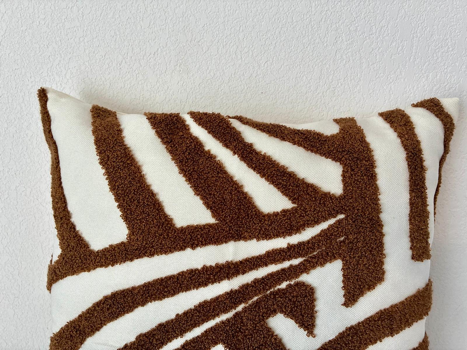 Housse de coussin - Cacao abstrait